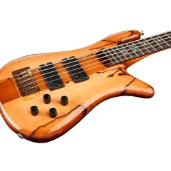 Spector NS5 Roasted/Spalted/Macassar Tobacco Burst