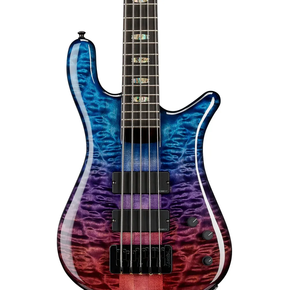 Spector NS-5XL Quilted Maple Top 5-String Electric Bass Gloss Natural