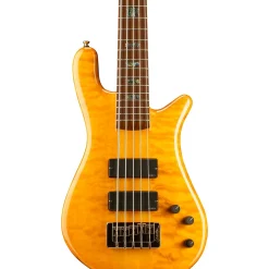 Spector NS-5XL USA 5-String Bass Golden Stain Gold Hardware