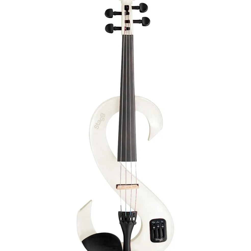 Stagg EVN 44 Series Electric Violin Outfit 4/4 White