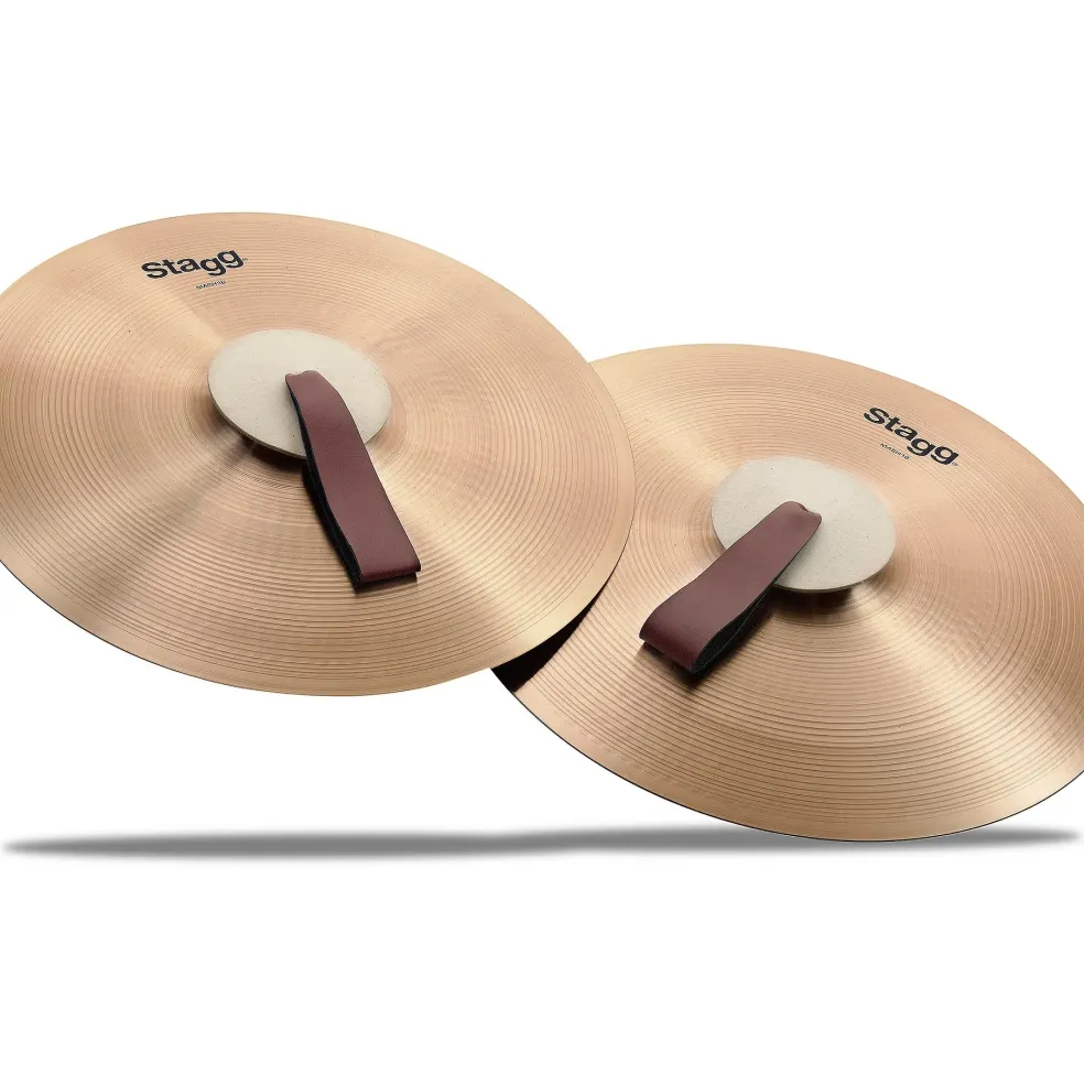 Stagg STAGG 14" Marching/Concert cymbals - Pair 18 in.