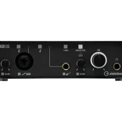 Steinberg IXO12 B Podcast Pack with Mic, Table Top Stand, & Pop Screen
