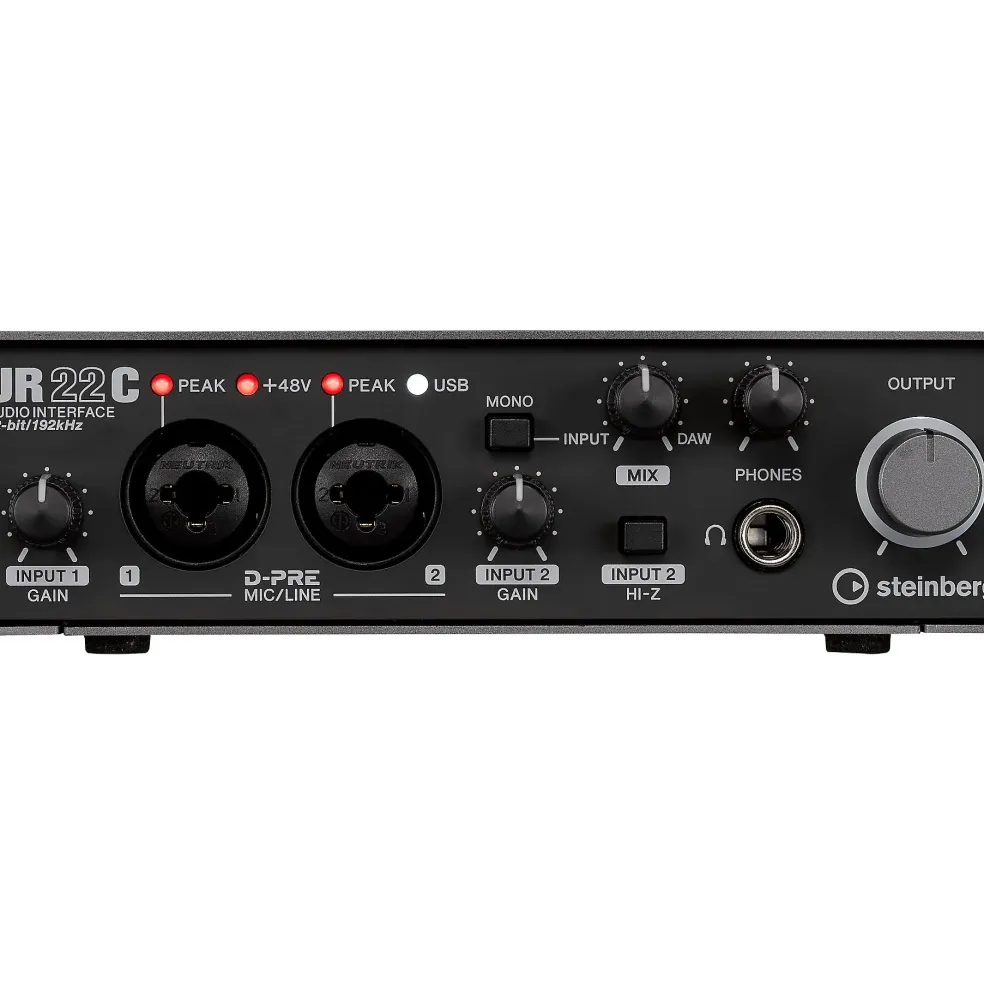 Steinberg UR22C 2-In/2-Out USB 3.0 Type C Audio Interface
