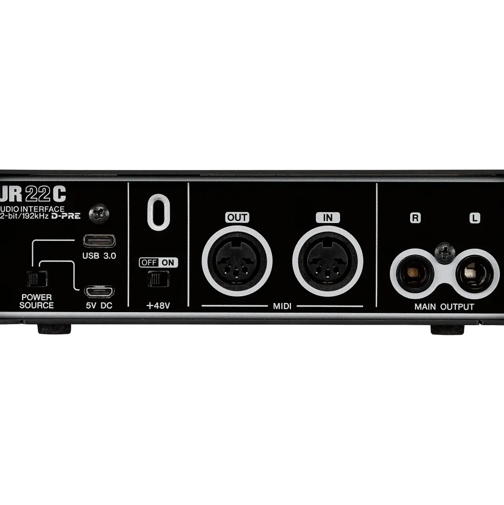 Steinberg UR22C 2-In/2-Out USB 3.0 Type C Audio Interface