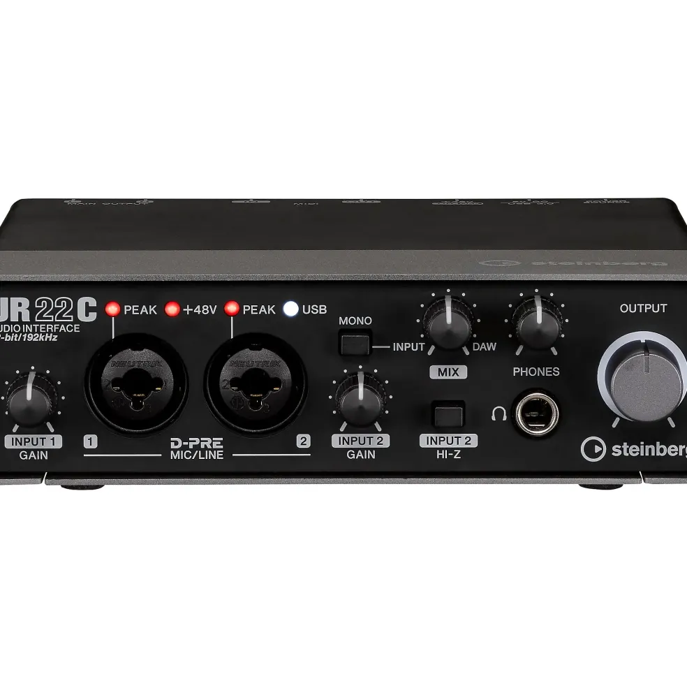 Steinberg UR22C 2-In/2-Out USB 3.0 Type C Audio Interface