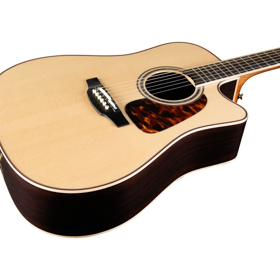 Takamine P7DC Pro Series Dreadnought Cutaway Acoustic-Electric Guitar Natural