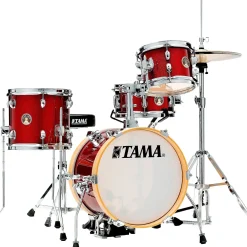 TAMA Club-JAM Flyer 4-Piece Shell Pack With 14" Bass Drum Candy Apple Mist