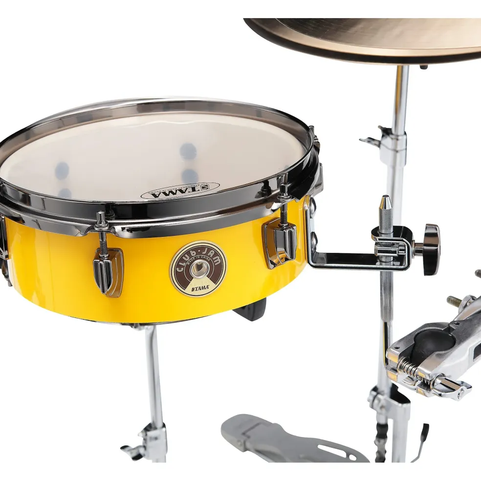 TAMA Club-JAM Pancake 4-Piece Shell Pack With 18" Bass Drum Electric Yellow
