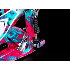 TAMA Limited-Edition 50th Anniversary Iron Cobra Power Glide Coral Swirl Double Pedal