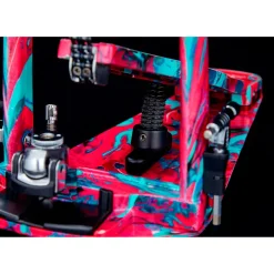 TAMA Limited-Edition 50th Anniversary Iron Cobra Power Glide Coral Swirl Double Pedal