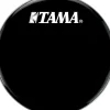 TAMA Logo Resonant Bass Drum Head 22 in. Black