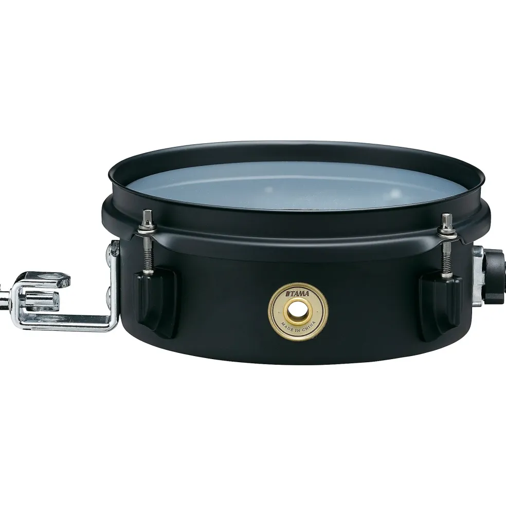TAMA Metalworks Effect Steel Snare Drum with Matte Black Shell Hardware 8 x 3 in.