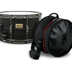 TAMA S.L.P. Big Black Steel Snare Drum With TAMA Bag