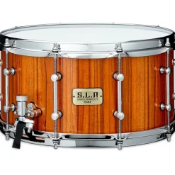 TAMA S.L.P. Limited-Edition G-Maple Snare Drum 14 x 7 in. Gloss Natural Zebrawood