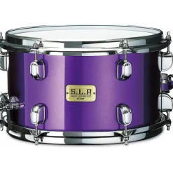 TAMA S.L.P. Mod Bubinga Snare Drum - Clay Aeschliman Artist Model 12 x 7 in. Galactic Purple