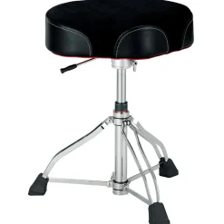 TAMA 1st Chair Ergo-Rider Drum Throne Hydraulix Cloth Top Black
