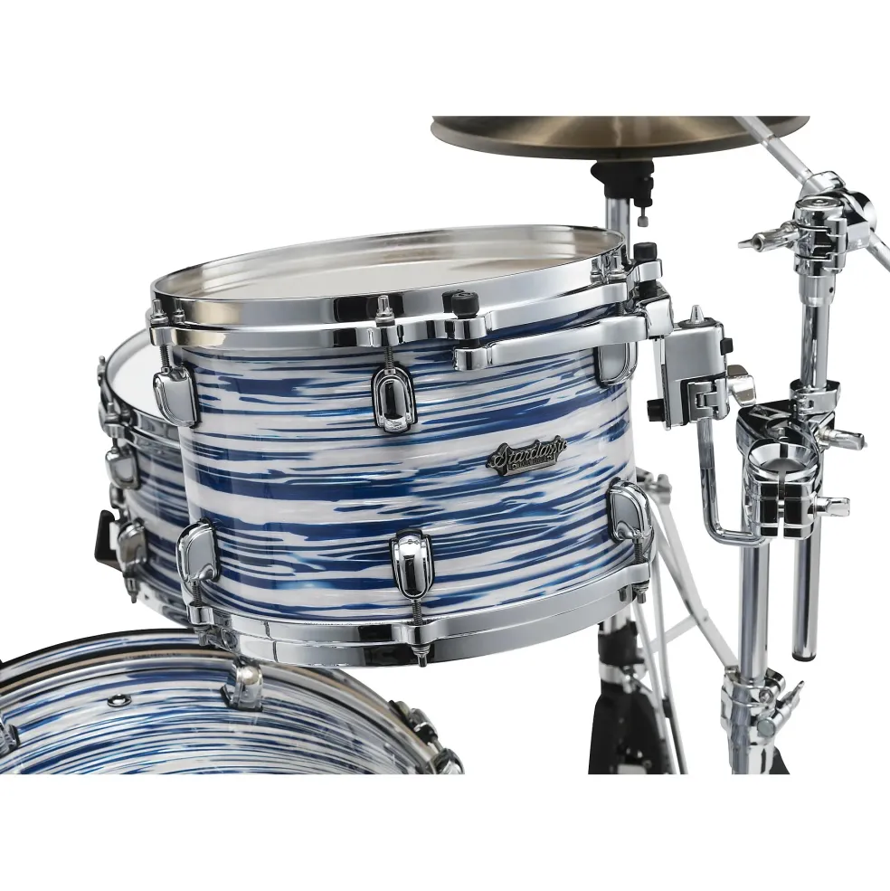 TAMA Starclassic Maple 3-Piece Shell Pack With 22" Bass Drum Blue & White Oyster