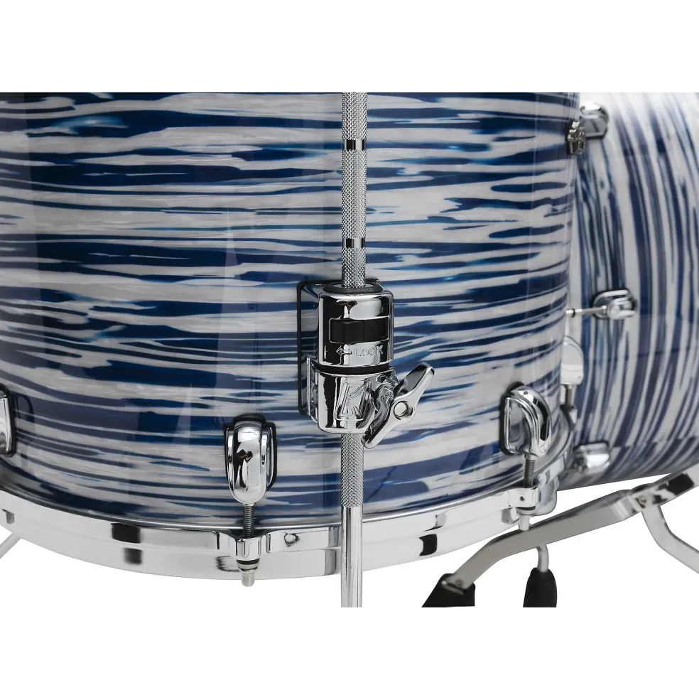 TAMA Starclassic Maple 3-Piece Shell Pack With 22" Bass Drum Blue & White Oyster