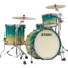 TAMA Starclassic Maple 3-Piece Shell Pack With 22" Bass Drum and Black Nickel Hardware Marine Shoreline Movingui Fade