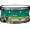 TAMA Starclassic Maple Snare Drum With Smoked Black Nickel Shell Hardware 14 x 6.5 in. Marine Shoreline Movingui Fade