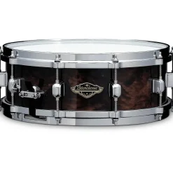 TAMA Starclassic Walnut/Birch Snare Drum With Chrome Shell Hardware 14 x 5 in. Gloss Black Walnut Burl