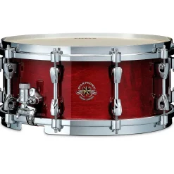 TAMA Starphonic 14" X 6" Concert Concert Snare Drum With Hybrid Wire & Fine Adjuster 14 x 6 in. Gloss Cherry Red