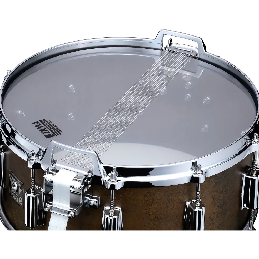 TAMA 50th Anniversary Mastercraft Bell Brass Snare Drum 14 x 6.5 in.