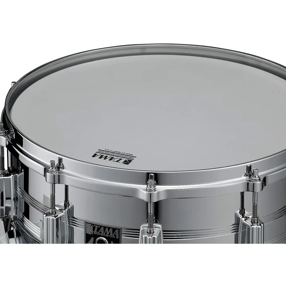 TAMA 50th Limited Mastercraft Steel Snare Drum 14 x 6.5 in.