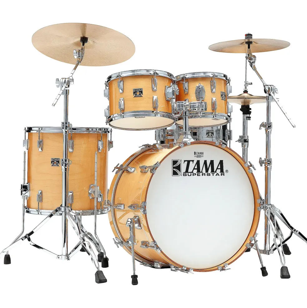 TAMA 50th Limited Superstar Reissue 4-Piece Shell Pack With 22" Bass Drum Super Maple