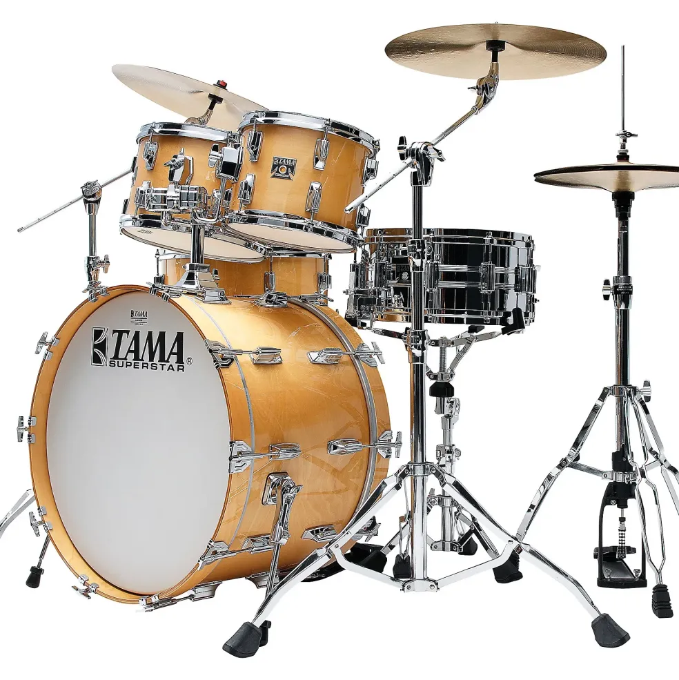 TAMA 50th Limited Superstar Reissue 4-Piece Shell Pack With 22" Bass Drum Super Maple