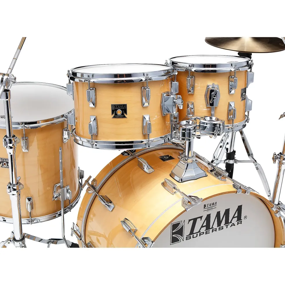 TAMA 50th Limited Superstar Reissue 4-Piece Shell Pack With 22" Bass Drum Super Maple