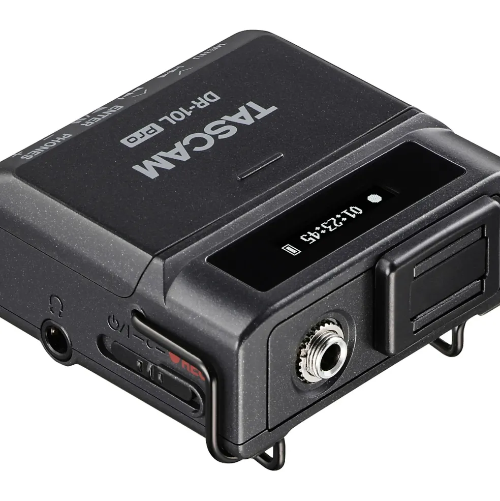 TASCAM DR-10L Pro Digital Audio Recorder With Lavalier Microphone