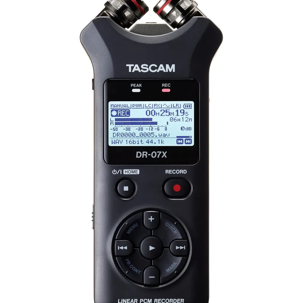 TASCAM DR-07X Portable Digital Recorder