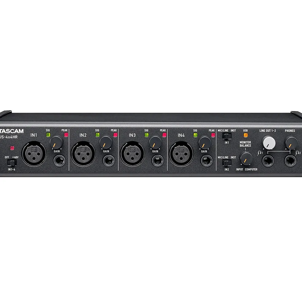TASCAM US-4X4HR 4-Channel USB Audio Interface