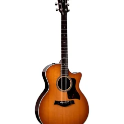 Taylor 2021 714ce Walnut Limited-Edition V-Class Grand Auditorium Acoustic-Electric Guitar Shaded Edge Burst
