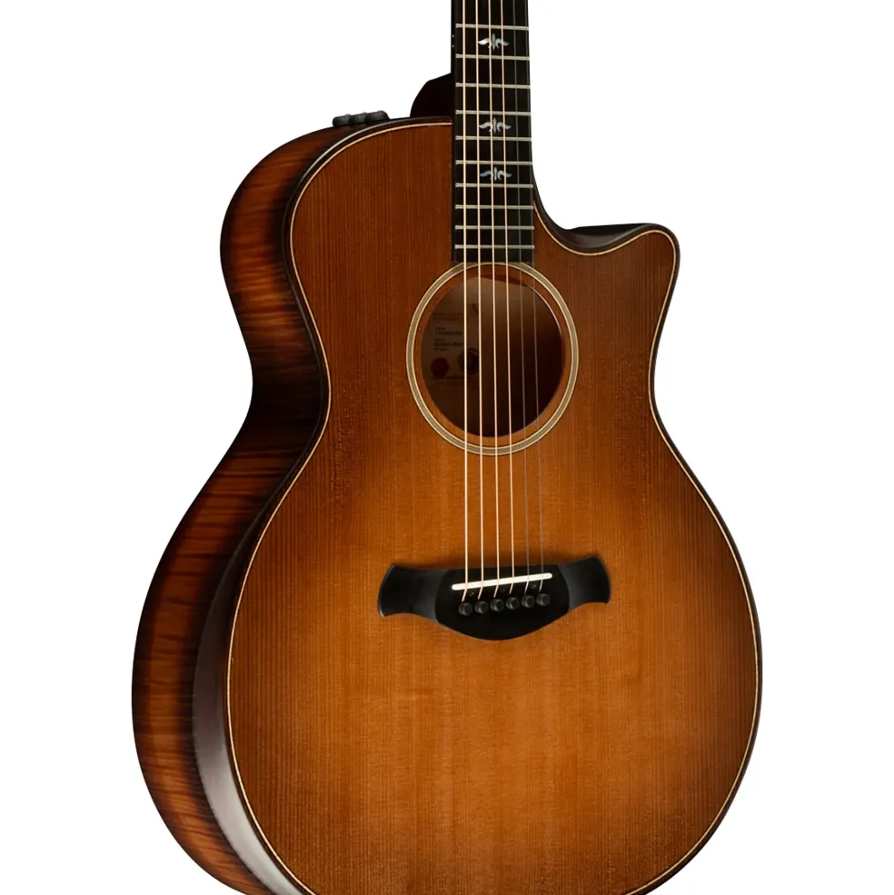 Taylor Builder's Edition 614ce V-Class Grand Auditorium Acoustic-Electric Guitar Wild Honey Burst