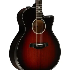 Taylor Builder's Edition 324ce Grand Auditorium Acoustic-Electric Guitar Tobacco Kona Burst