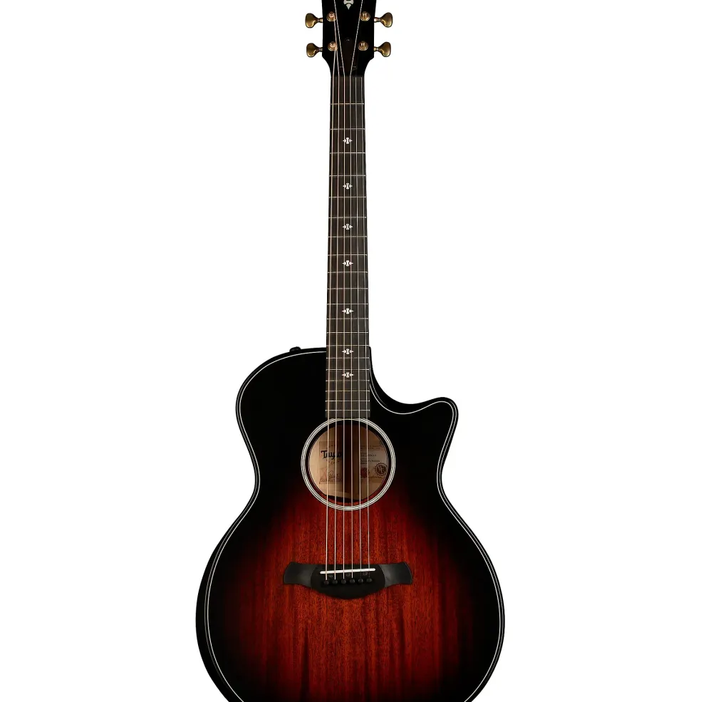 Taylor Builder's Edition 324ce Grand Auditorium Acoustic-Electric Guitar Tobacco Kona Burst