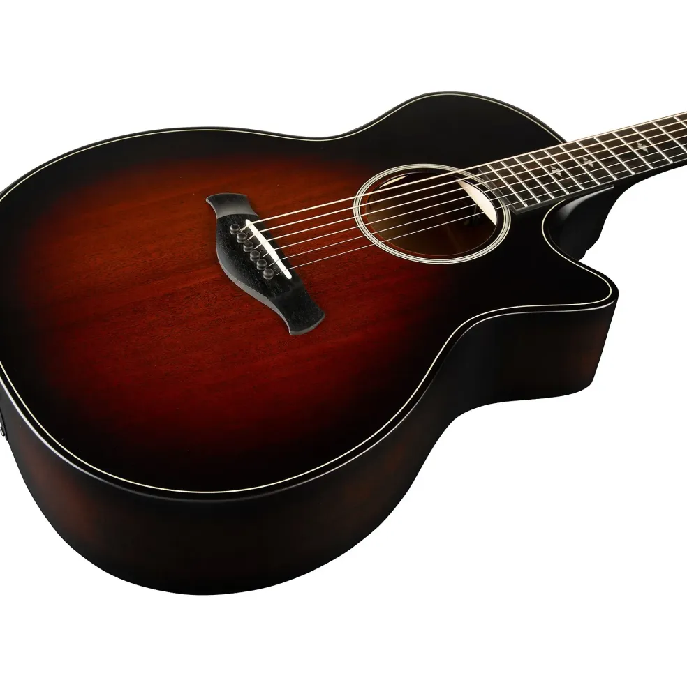 Taylor Builder's Edition 324ce Grand Auditorium Acoustic-Electric Guitar Tobacco Kona Burst