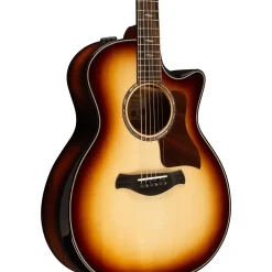 Taylor 814ce Adirondack Spruce Builder's Edition Grand Auditorium Acoustic-Electric Guitar Shaded Edge Burst