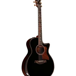 Taylor 814ce Builder's Edition Grand Auditorium Acoustic-Electric Guitar Blacktop