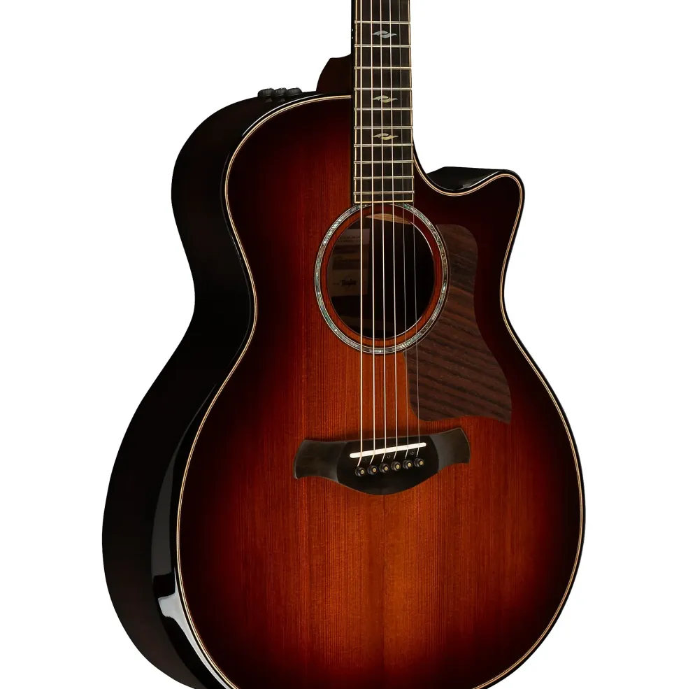 Taylor 814ce Custom 50th Anniversary Builder's Edition Grand Auditorium Acoustic-Electric Guitar Shaded Edge Burst