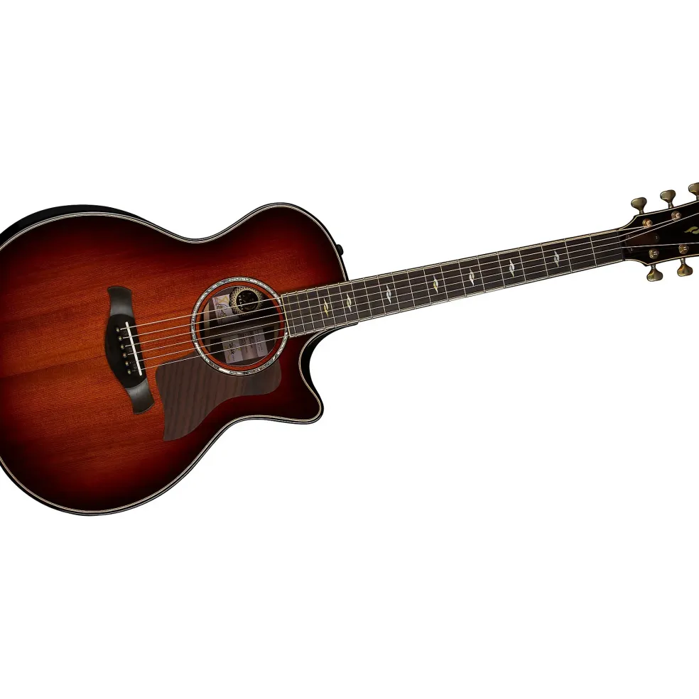 Taylor 814ce Custom 50th Anniversary Builder's Edition Grand Auditorium Acoustic-Electric Guitar Shaded Edge Burst