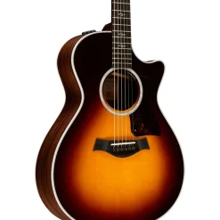 Taylor 412ce Grand Concert Acoustic-Electric Guitar Tobacco Sunburst