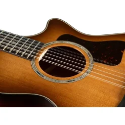 Taylor 552ce Grand Concert 12-Fret 12-String Acoustic-Electric Guitar Shaded Edge Burst