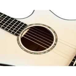 Taylor 614ce Limited-Edition 50th Anniversary Grand Auditorium Acoustic-Electric Guitar Trans White Edgeburst
