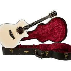 Taylor 614ce Limited-Edition 50th Anniversary Grand Auditorium Acoustic-Electric Guitar Trans White Edgeburst