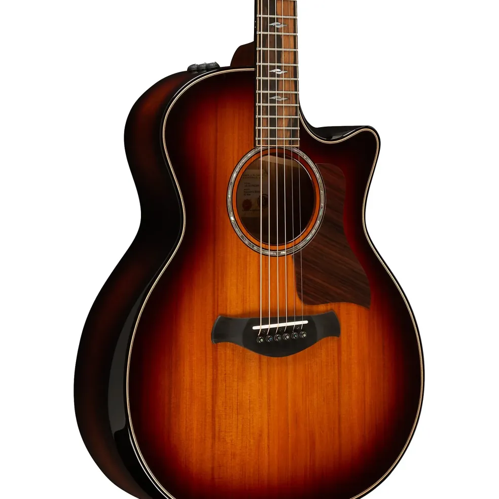 Taylor 814ce Sinker Redwood Builder's Edition Grand Auditorium Acoustic-Electric Guitar Shaded Edge Burst