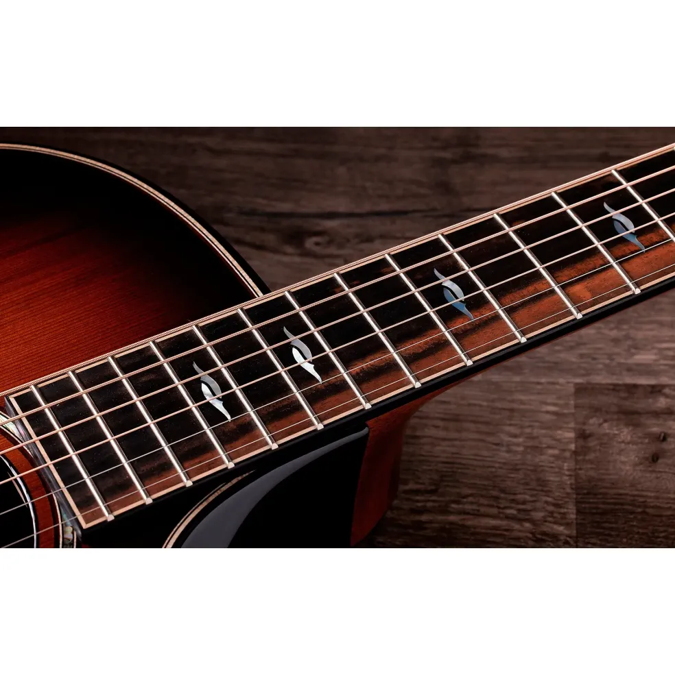 Taylor 814ce Sinker Redwood Builder's Edition Grand Auditorium Acoustic-Electric Guitar Shaded Edge Burst