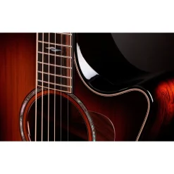 Taylor 814ce Sinker Redwood Builder's Edition Grand Auditorium Acoustic-Electric Guitar Shaded Edge Burst